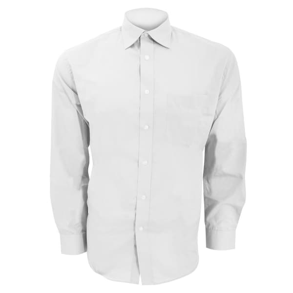 Kustom Kit Mens Long Sleeve Business Shirt
