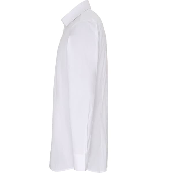 Premier Mens Stretch Fit Poplin långärmad skjorta