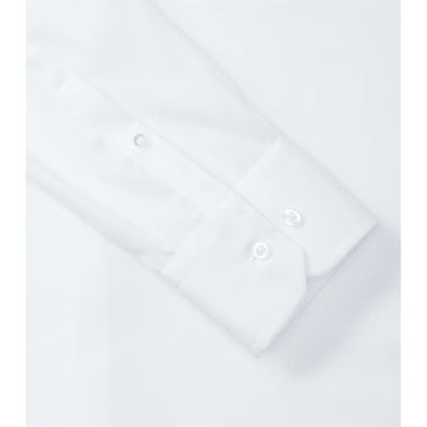 Russell Collection Mens Long Sleeve Tailored Ultimate Non-Iron Shirt med lång ärm för män