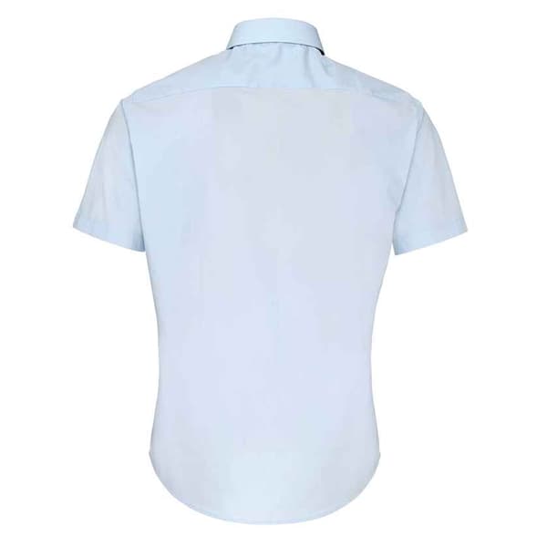 Premier Supreme Heavy Poplin kortærmet arbejdsskjorte med korte ærmer til mænd