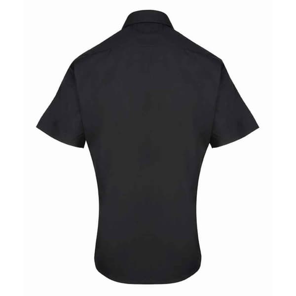 Premier Mens Supreme Heavy Poplin Short Sleeve Work Shirt