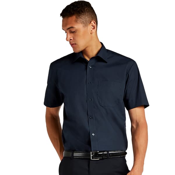 Kustom Kit Mens Short Sleeve Business Shirt