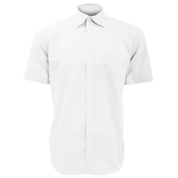Kustom Kit Mens Short Sleeve Business Shirt