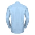 Miniatyrbilde 2 av 3: Russell Collection Mens Long Sleeve Easy Care Tailored Oxford Shirt