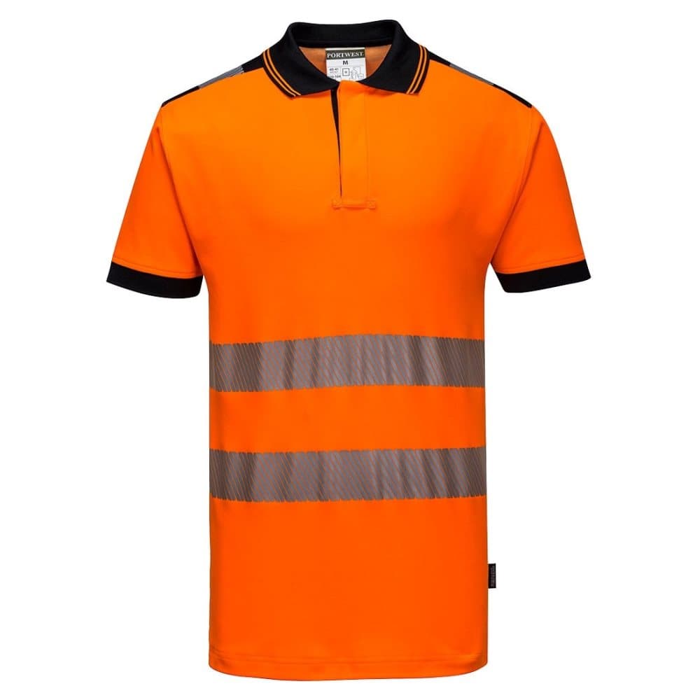 Portwest PW3 Hi-Vis poloshirt til mænd