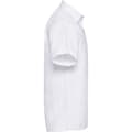 Pikkukuva 2 / 3: Russell Collection Mens Short Sleeve Poly-Cotton Easy Care Poplin Shirt