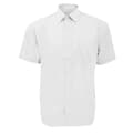 Pikkukuva 1 / 3: Russell Collection Mens Short Sleeve Poly-Cotton Easy Care Poplin Shirt