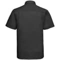 Pikkukuva 2 / 3: Russell Collection Mens Short Sleeve Poly-Cotton Easy Care Poplin Shirt