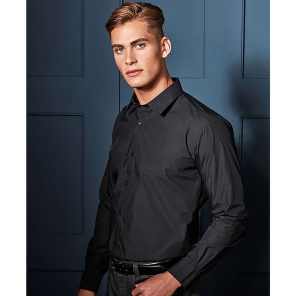 Premier Supreme Heavier Weight Poplin Long Sleeve Work Shirt