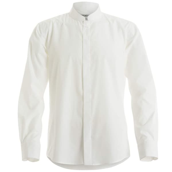 Kustom Kit Mens Mandarin Collar Fitted Long Sleeve Corporate Shirt