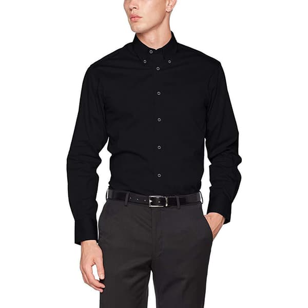 Kustom Kit Langærmet skjorte med lang ærme i skræddersyet pasform Premium Oxford skjorte til mænd