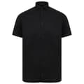 Miniatyrbilde 1 av 3: Henbury Mens Modern Short Sleeve Oxford Shirt
