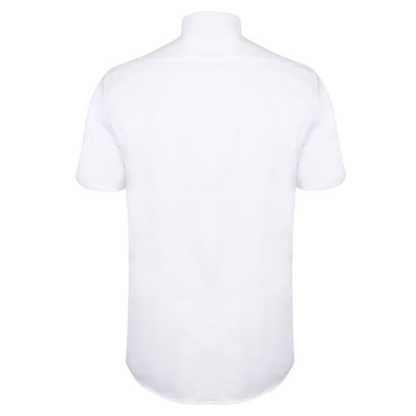 Henbury Mens Modern Short Sleeve Oxford Shirt