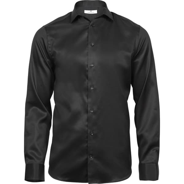 Tee Jay s Herre luksus Slim Fit skjorte til mænd