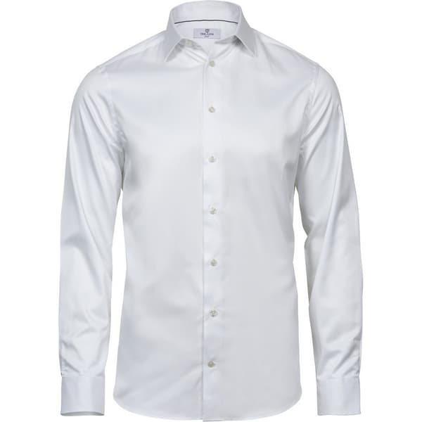 Tee Jay s Herre luksus Slim Fit skjorte til mænd