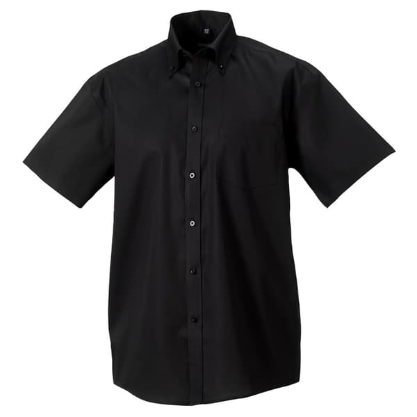 Russell Collection Kortärmad Ultimate Non-Iron Shirt för män