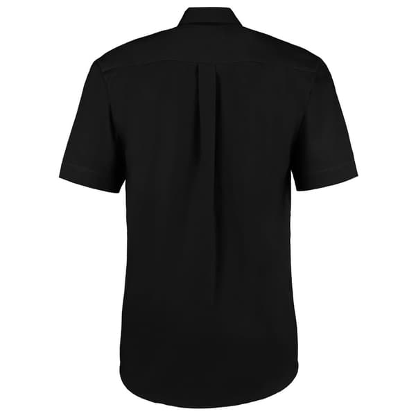 Kustom Kit Kortärmad Oxford-skjorta med kort ärm för män