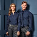 Pikkukuva 3 / 3: Premier Mens Premier Poplin Long-Sleeved Formal Shirt