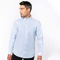 Miniatyrbilde 2 av 2: Kariban Mens Long Sleeve Easy Care Oxford Shirt