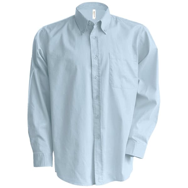 Kariban Mens Long Sleeve Easy Care Oxford Shirt