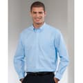 Miniatyrbilde 3 av 3: Russell Collection Mens Long Sleeve Easy Care Oxford Shirt