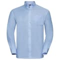 Miniatyrbilde 1 av 3: Russell Collection Mens Long Sleeve Easy Care Oxford Shirt