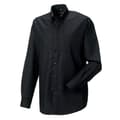 Miniatyrbilde 2 av 3: Russell Collection Mens Long Sleeve Easy Care Oxford Shirt