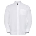 Pikkukuva 1 / 4: Russell Collection Mens Long Sleeve Easy Care Oxford Shirt