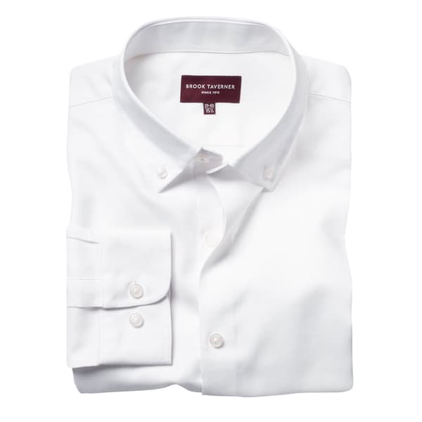 Brook Taverner Mens Toronto Long Sleeve Oxford Shirt