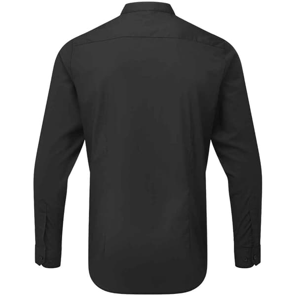 Premier Vuxna Unisex långärmad Grandad-skjorta