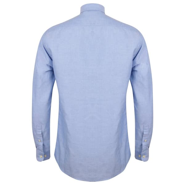 Henbury Mens Modern Long Sleeve Oxford Shirt