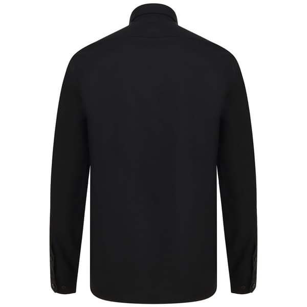 Henbury Mens Modern Long Sleeve Oxford Shirt