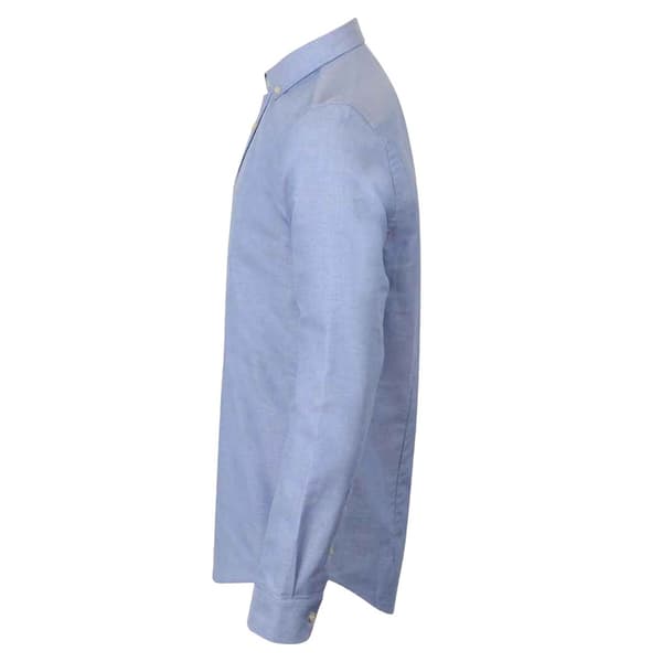 Henbury Mens Modern Long Sleeve Slim Fit Oxford Shirt