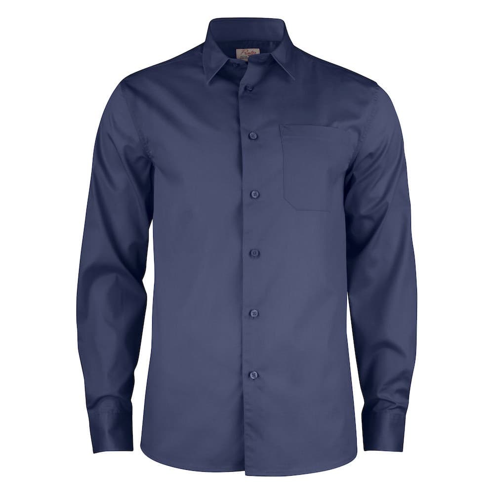 Printer Formell skjorta för män i punktform