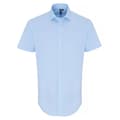 Pikkukuva 1 / 3: Premier Mens Poplin Stretch Short-Sleeved Shirt