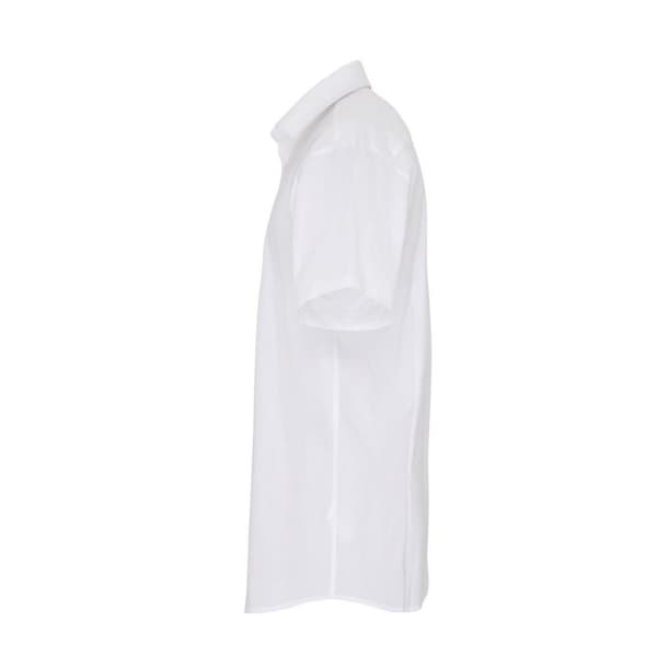Premier Mens Poplin Stretch Short-Sleeved Shirt