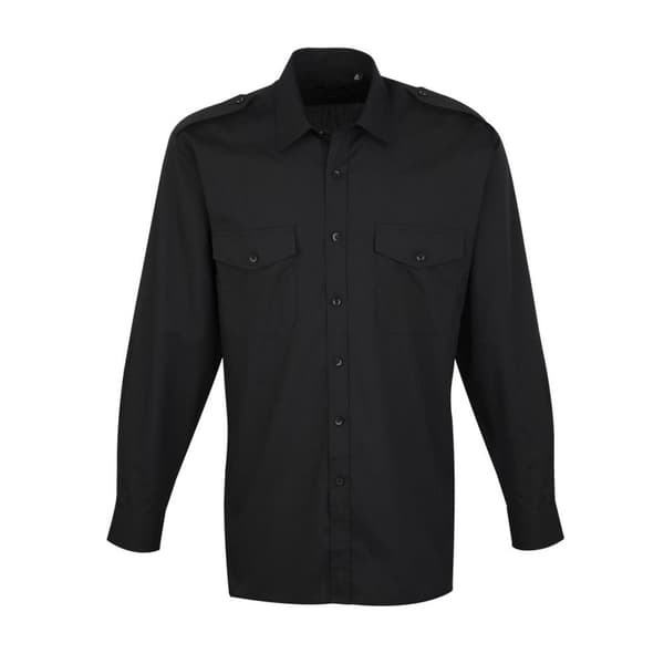 Premier Mens Long-Sleeved Pilot Shirt
