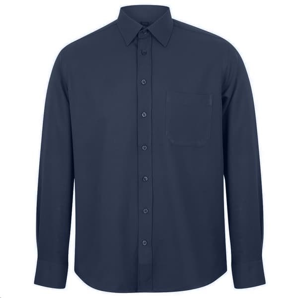 Henbury Mens Moisture Wicking Long-Sleeved Shirt