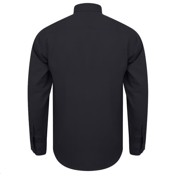 Henbury Mens Moisture Wicking Long-Sleeved Shirt