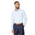 Miniatyrbillede 1 af 3: Burton Mens Herringbone Tailored Formal Shirt