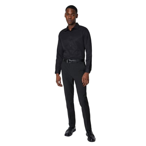 Burton Mens Herringbone Tailored Formal Shirt