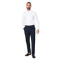 Miniatyrbilde 4 av 4: Burton Mens Oxford Easy-Iron Slim Formal Shirt