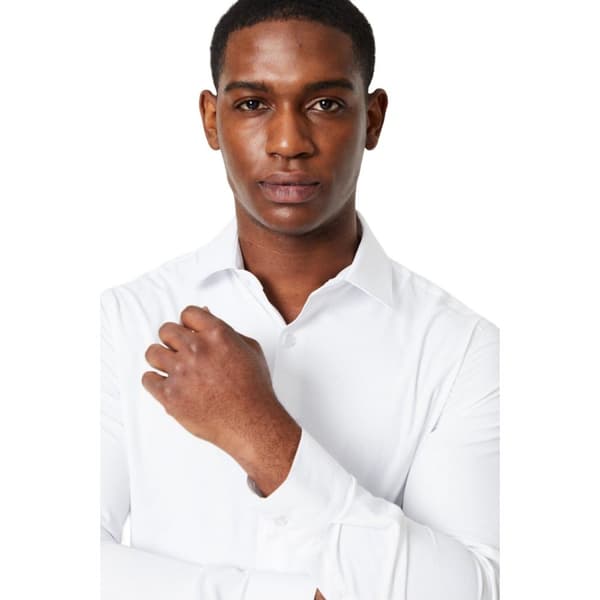 Burton Mens Easy-Iron Skinny Long-Sleeved Formal Shirt