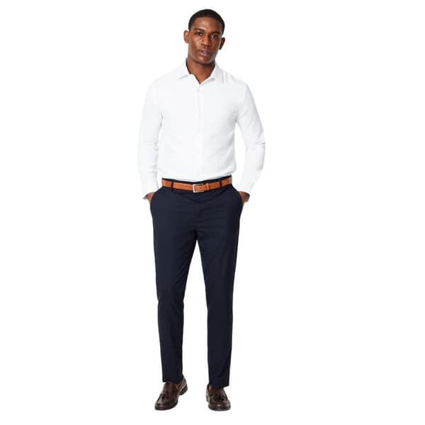 Burton Mens Easy-Iron Skinny Long-Sleeved Formal Shirt