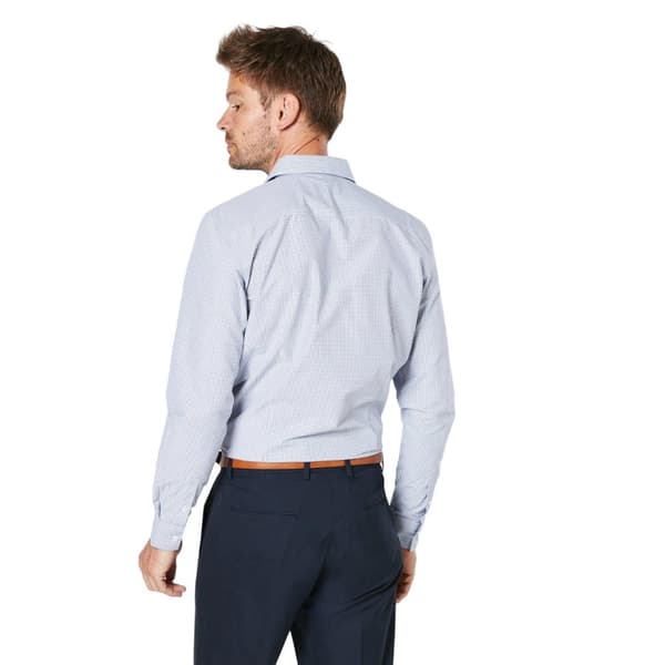 Burton Checked Easy-Iron Slim Formal skjorta för herrar