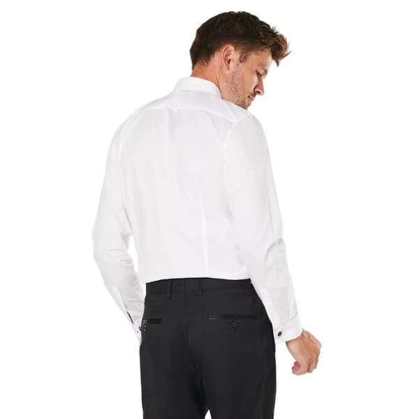 Burton Mens Pleat Front Slim Formal Shirt