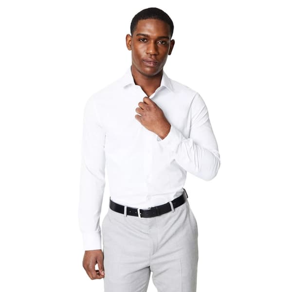 Burton Easy-Iron Tailored långärmad skjorta för herrar