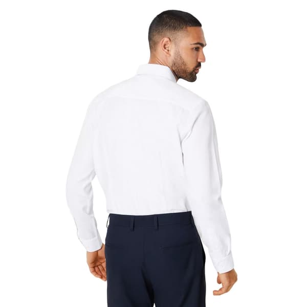 Burton Mens Oxford Easy-Iron Slim Shirt