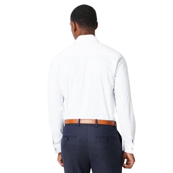 Burton Mens Double Cuff Tailored Formal Shirt