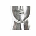 Miniatyrbild 2 av 3: Vas DKD Home Decor Ansikte Silvrig Aluminium Modern (17 x 16 x 36 cm)